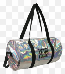 Holographic Overnight Duffle Bag - Transparent Duffle Bag Png,Duffle Bag Png