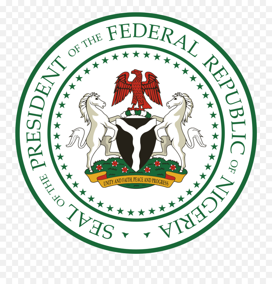 Seal Of The President Nigeria - Coat Of Arms Of Nigeria Png,Presidential Seal Png