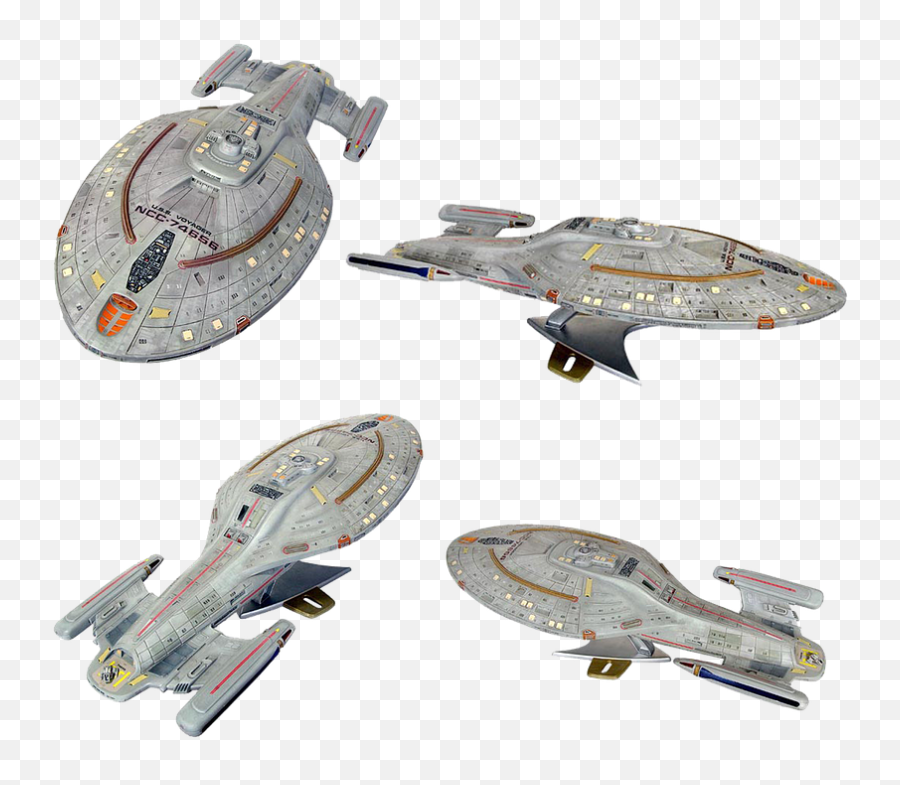 Space Ship Model Star Trek Uss - Free Ph 1180597 Png Star Trek Voyager Ship Model,Spaceship Png