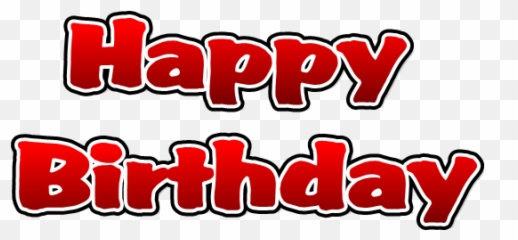 Happy Birthday Png All - Clip Art