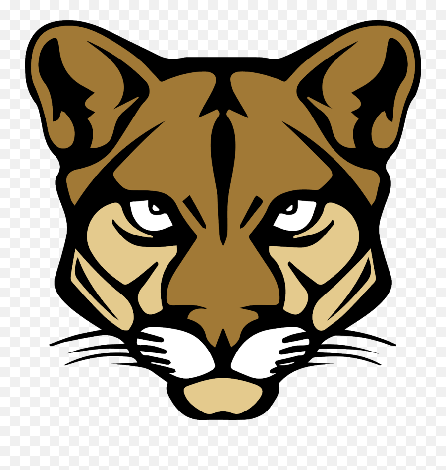 Easy To Draw Cougar Transparent - New Prairie Cougars Png,Cougar Png