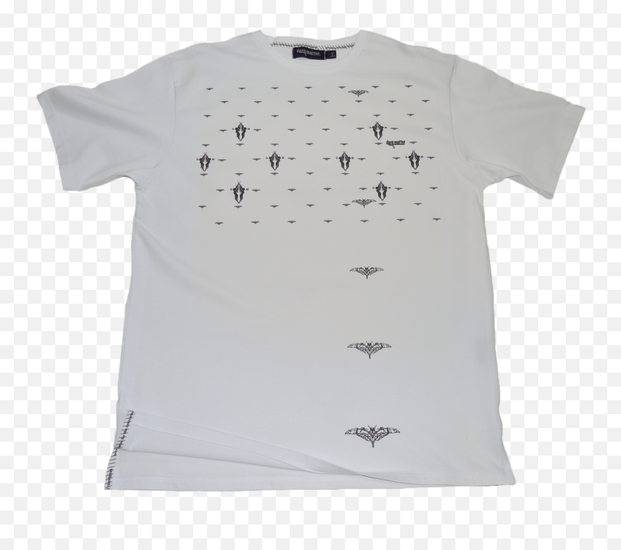 Mens White Graphic Cut And Sew Tee - Active Shirt Png,Mothman Png