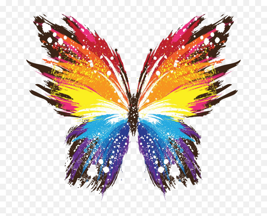 Free Png Butterfly - Konfest,Butterfly Wing Png