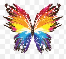 Free Png Butterfly - Konfest,Butterfly Wing Png