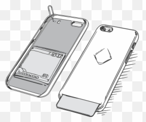 Phone Case 1 Card Leather With Slot Bellroy - Iphone png