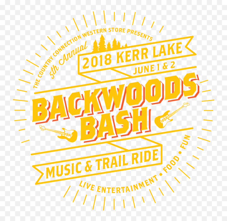 Download Hd Kerr Lake Backwoods Bash - Illustration Png,Backwoods Png