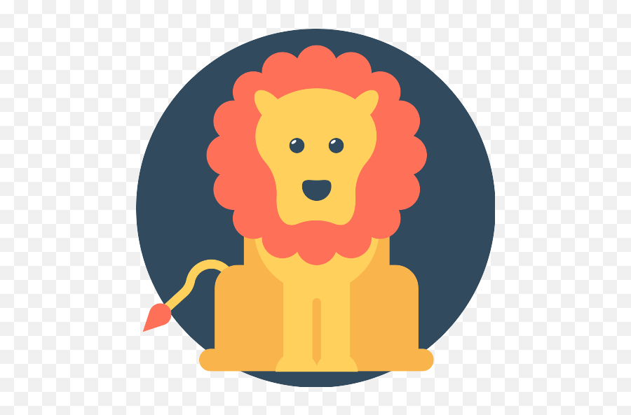 Multicolor Lion Png Icons And Graphics