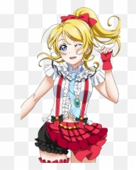 Ayase Eli And 3 More - Bokura Wa Ima No Naka De Umi Png,Eli Ayase Transparent