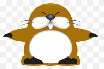 Wii - Mario Party 9 Monty Mole The Models Resource Transparent Monty Mole Png,Mole Png