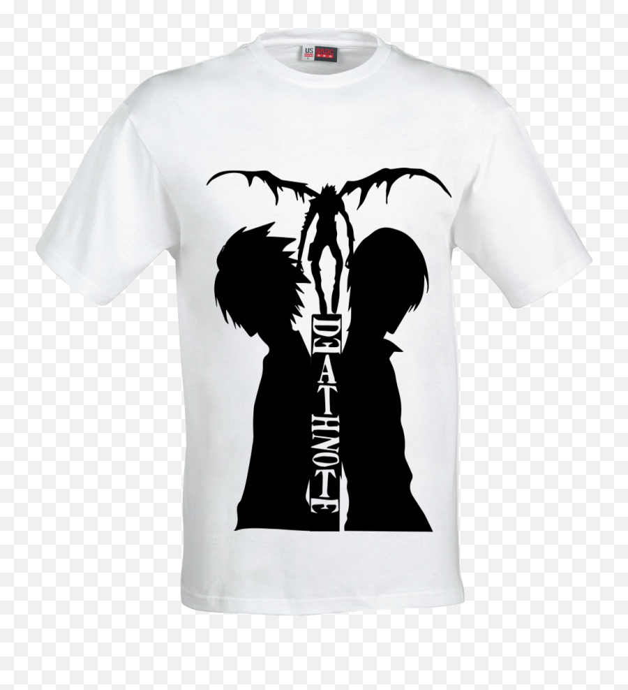Fashion Short Creative Printed Death Note Anime Fan T Shirt - Wild Man T Shirt Png,Ryuk Png