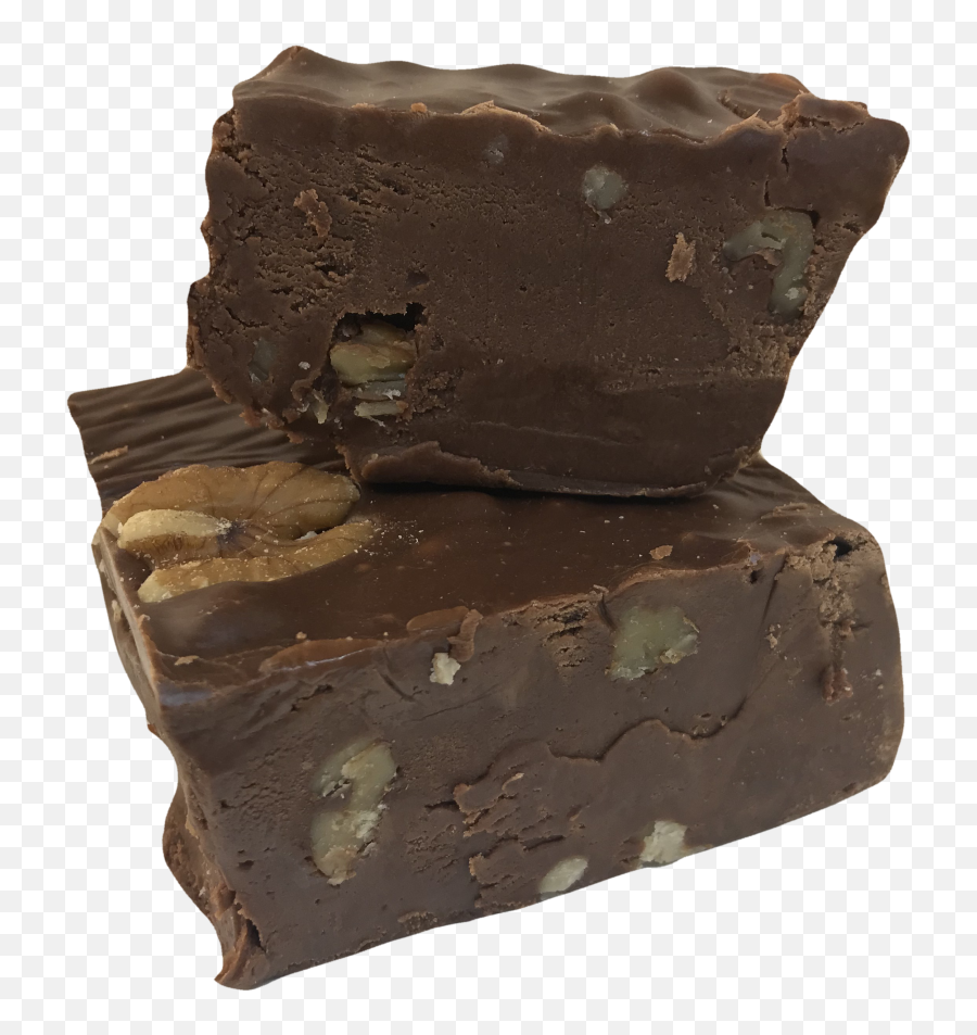 Chocolate Walnut Fudge - Fudge Png,Fudge Png