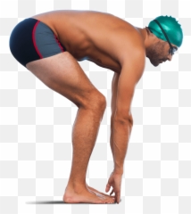 Male Swimmer - Png