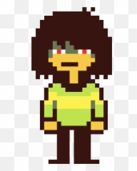 Download Kris Deltarune Hd Png - Kris Deltarune Pixel Art,Red Eyes Meme Png