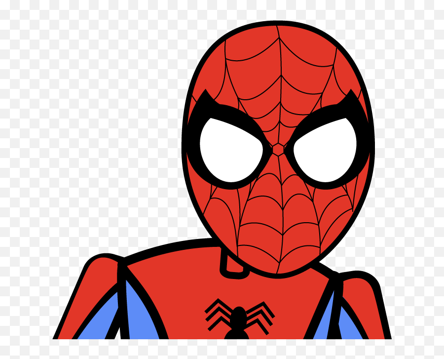 Download Hd Screen 18 Spiderman - Spiderman Cartoon Simple Face Png,Spiderman  Cartoon Png - free transparent png images 