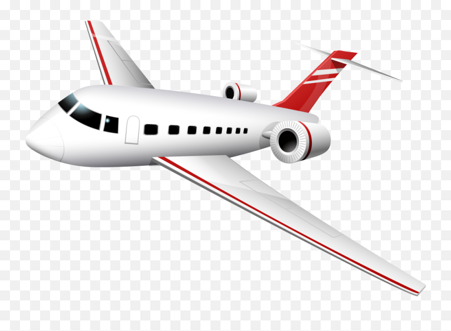 Airplane Aircraft Clip Art - Cartoon Plane Png Download Transparent Background Airplane Png,Airplane Clipart Transparent Background