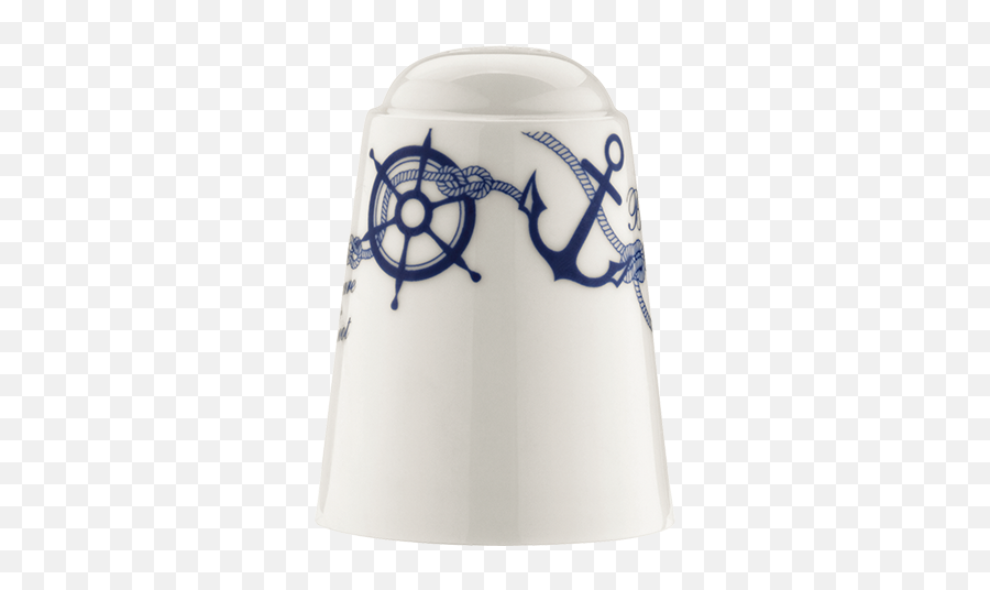 Navy Banquet Salt Shaker 7 Cm U2013 Bonna Premium Porcelain - Serveware Png,Salt Shaker Png