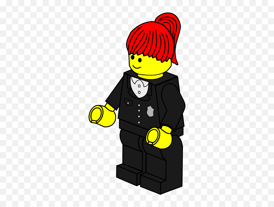 Lego Town Policewoman Clip Art - Lego Clipart Png,Lego Clipart Png