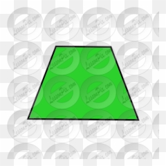 Trapezoid Picture For Classroom Therapy Use - Great Horizontal Png,Trapezoid Png