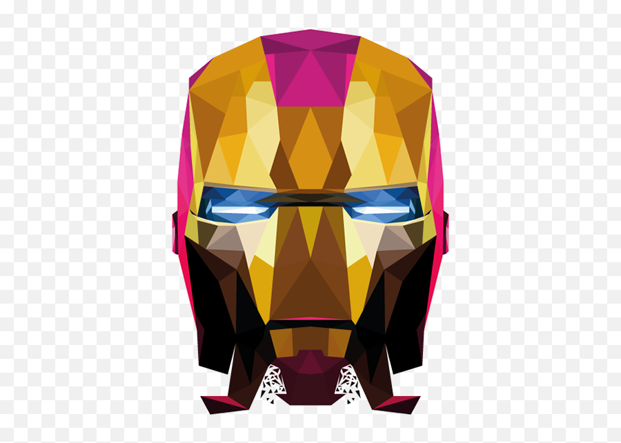 Iron Manlow Poly - Fictional Character Png,Low Poly Logo