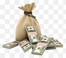 Bags Of Money Png - Transparent