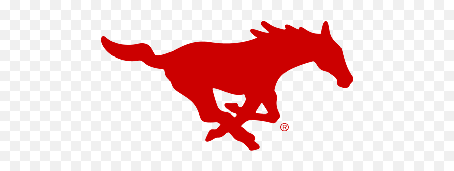 Mustang Clip Art Horse - Smu Mustangs Png,Mustang Logo Clipart