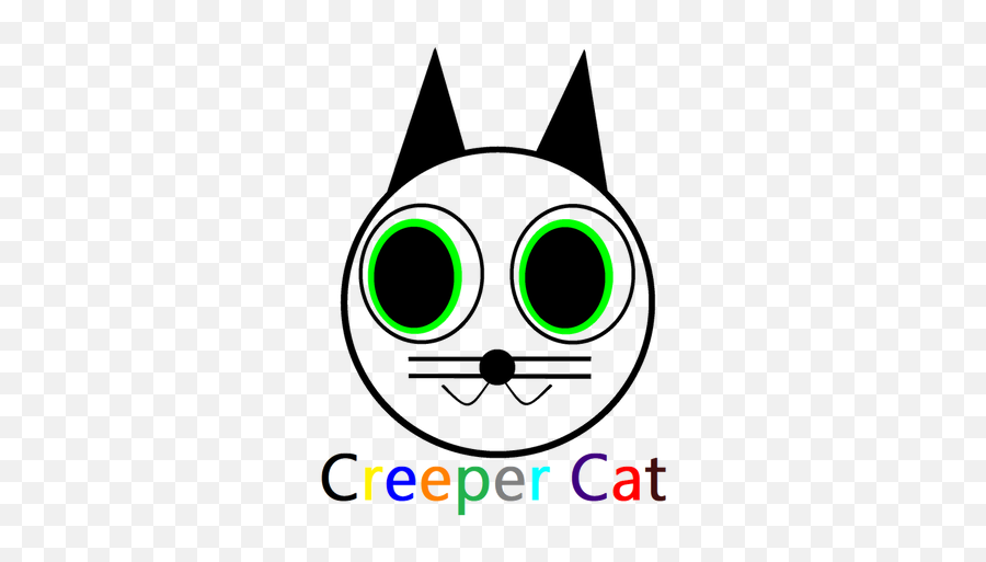 Creeper Cat - Menu Dot Png,Creeper Face Png