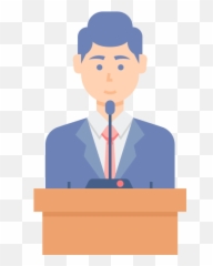 Politician Free Vector Icons Designed - png