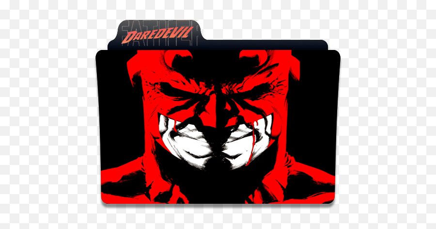Daredevil - Folder Icon The Flash Png,Daredevil Icon