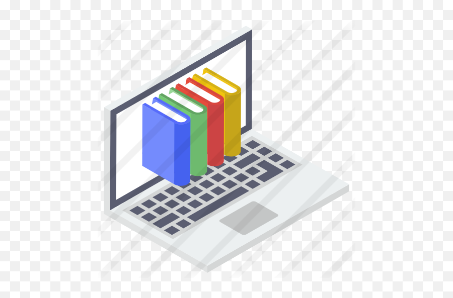 Online Education - Png Vector Graphic Of Laptop,Icon For Education