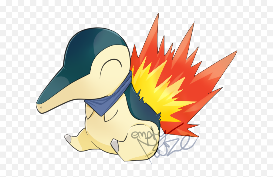 Johtostarter Hashtag - Cartoon Png,Cyndaquil Png