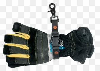 Leather Glove Strap - Firefighter png