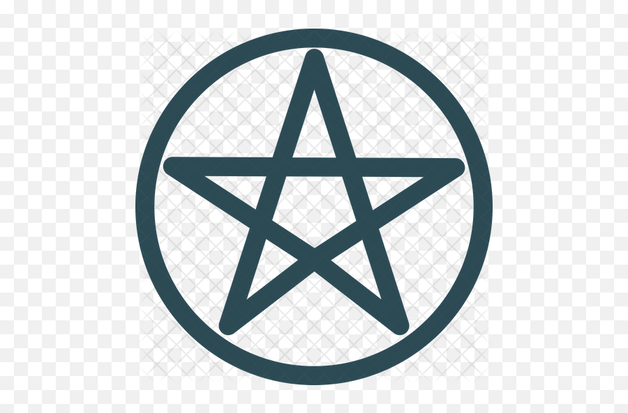 Sigil Of Baphomet Icon Glyph Style - Pentagram Png,Baphomet Png