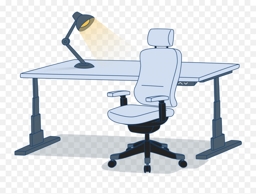 Upgrade Your Home Office 2021 U2013 Our Guide To The Ultimate - Office Instrument Png,Table And Chair Icon