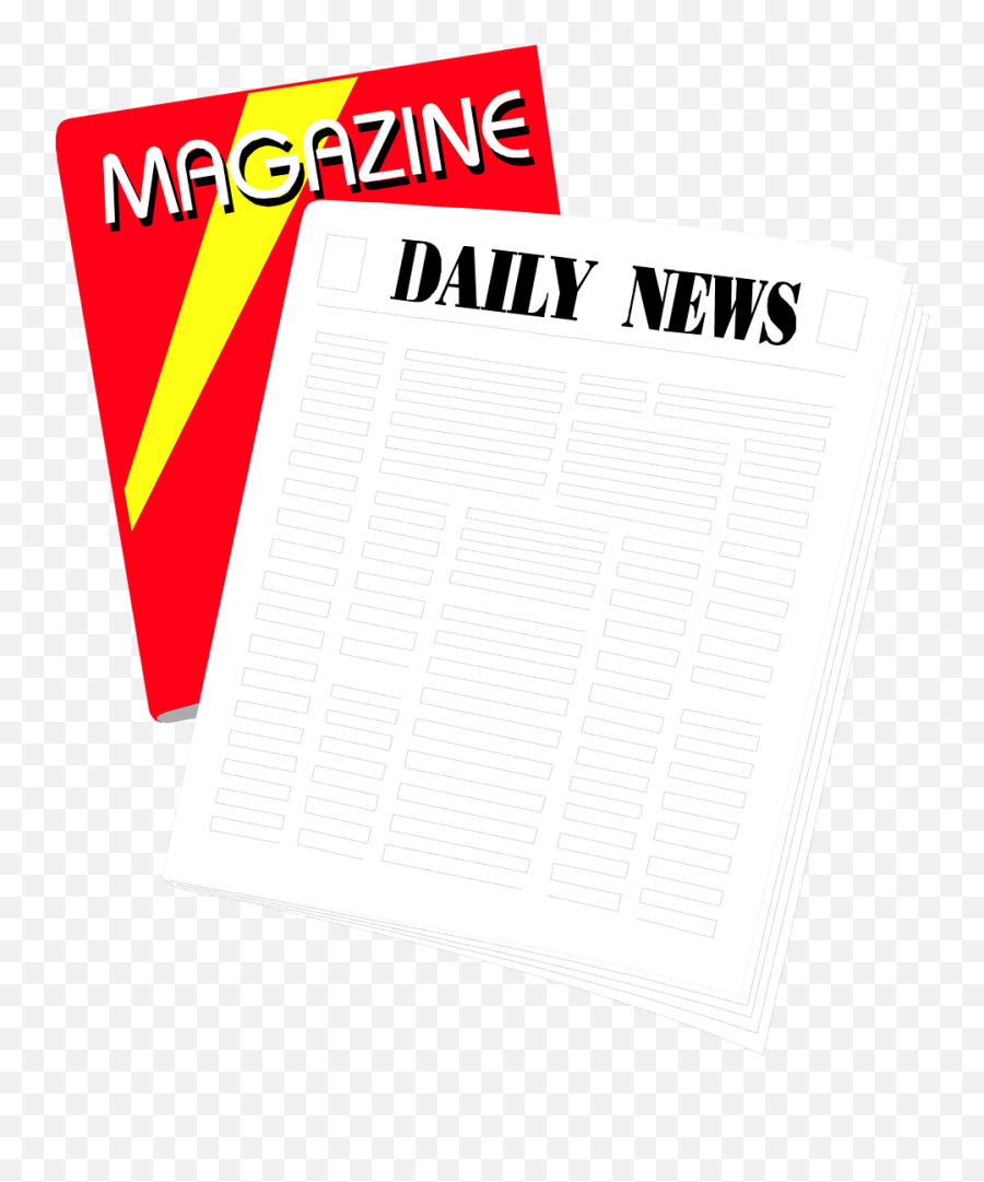 Download Hd Paper Clipart Magazine - Paper Png,Newspaper Transparent