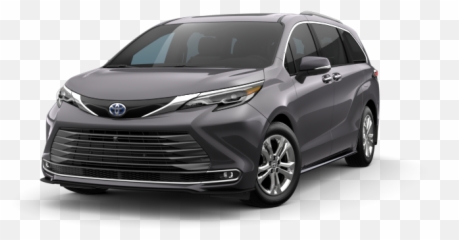 New 2022 Toyota Sienna Platinum 7 Passenger Smithfield - 2021 Xle Predawn Gray png