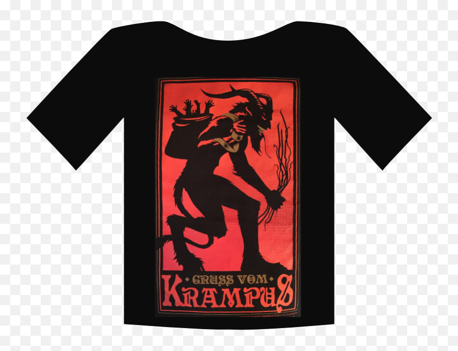 Red Krampus T - Shirt Krampus Shirt Png,Krampus Icon