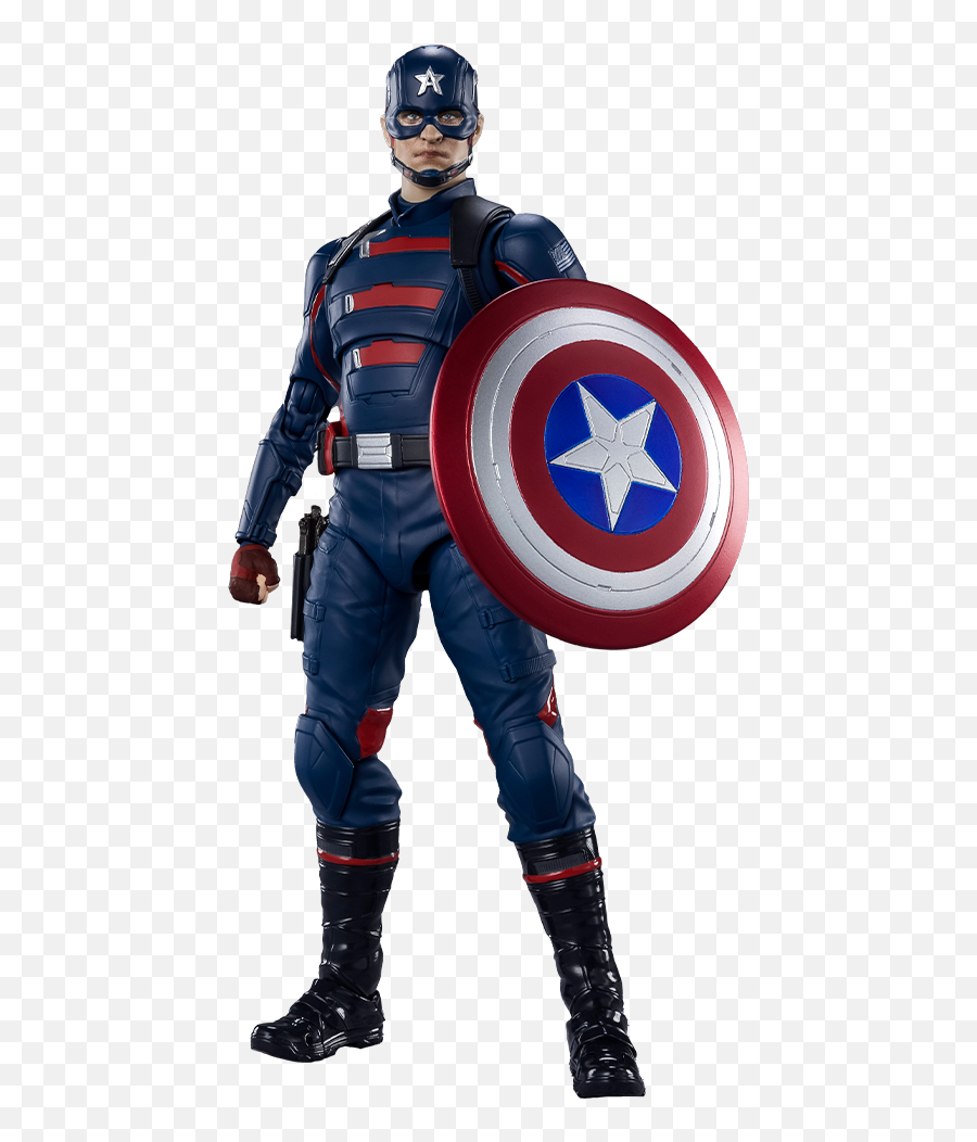 Captain America John F Walker Collectible Figure By Bandai - Sh Figuarts John Walker Png,F&p Icon Auto Cpap