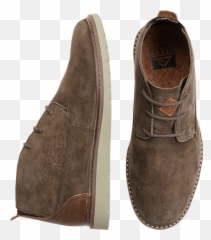 Reef Voyage Taupe Chukka Boots - Round Toe png