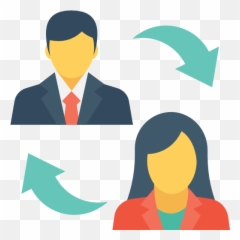 Employees Icon Download Vector For Free - Role Change Vector png