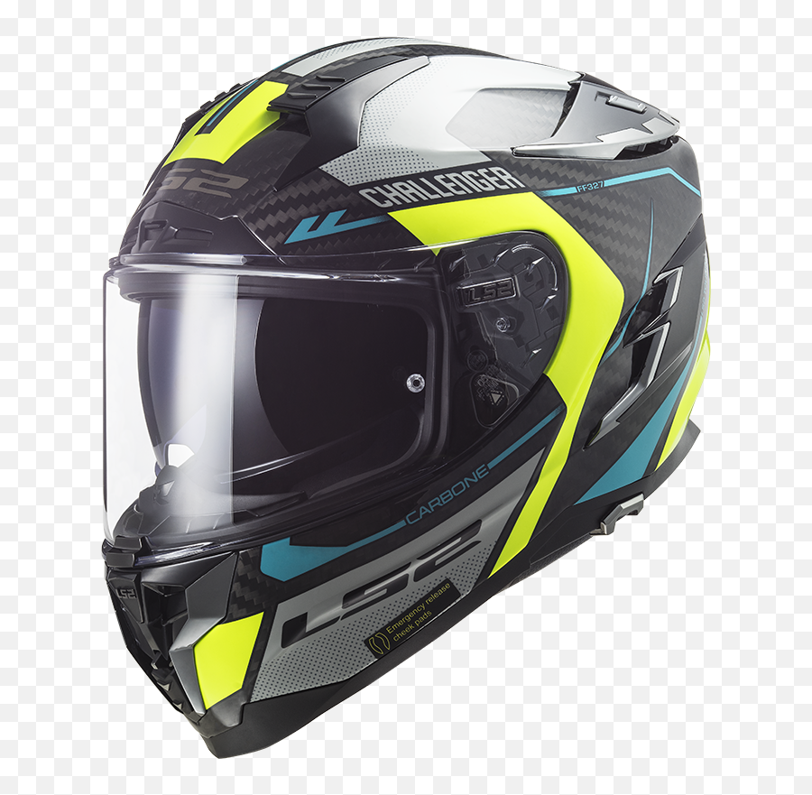 Ls2 Helmets Challenger Carbon - Ls2 Challenger Carbon Png,Icon Chrome Helmet