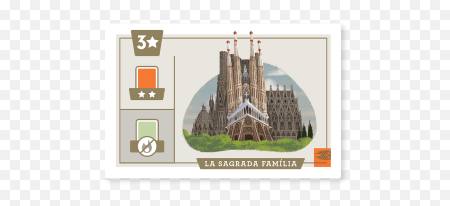 Caper Icons - Vertical Png,Sagrada Familia Icon