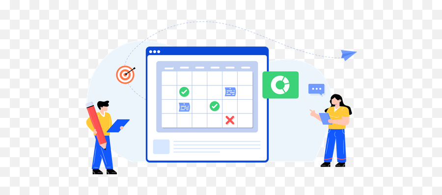 Project Schedule Icon - Download In Isometric Style Playing Games Png,Schedule Icon Vector