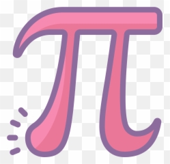 Pi The Mathematical Symbol For Number - Icon Cute Clipart png