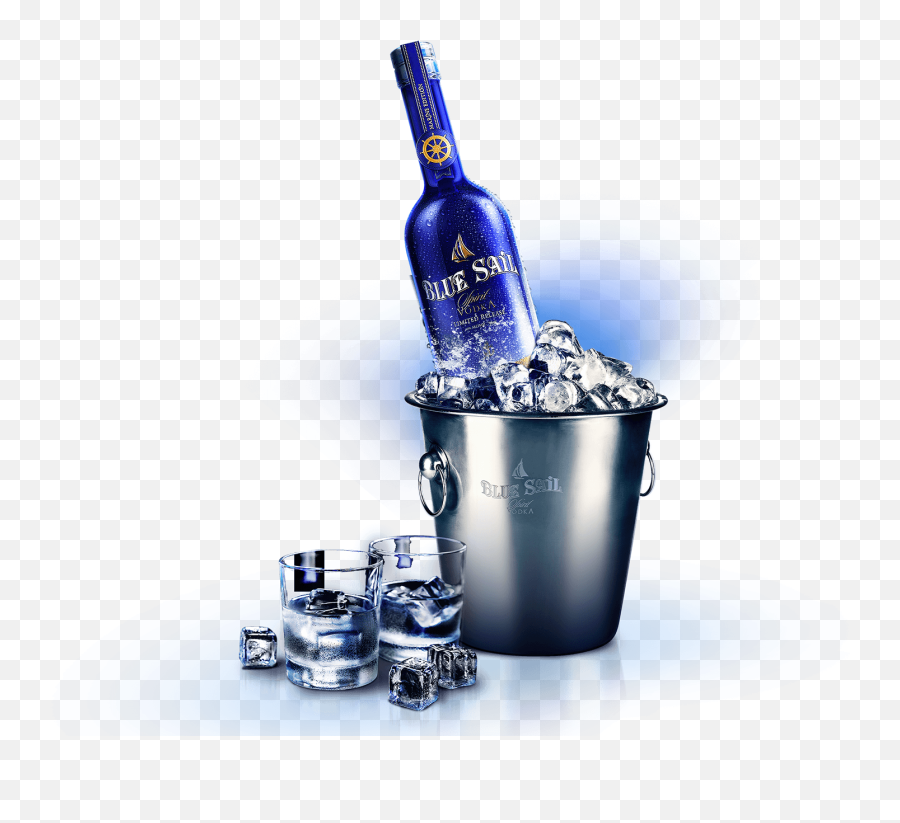 Vodka Blue Sail Is A New Brand Of The Pride - Vodka Png,Beer Bucket Png