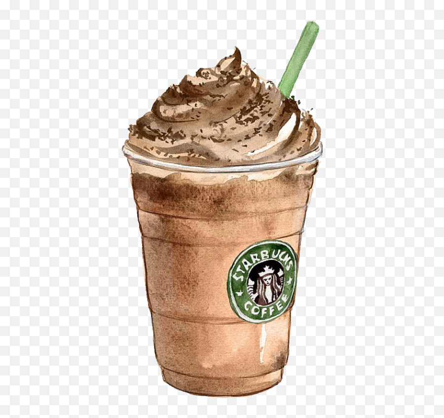 Coffee Tea Latte Starbucks Drawing - Starbucks Coffee Drawing Png,Starbucks Coffee Transparent