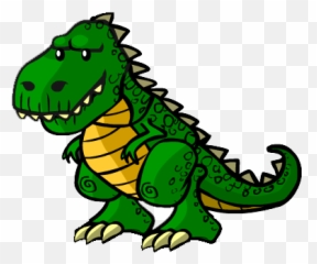 T - Cartoon Rex Png
