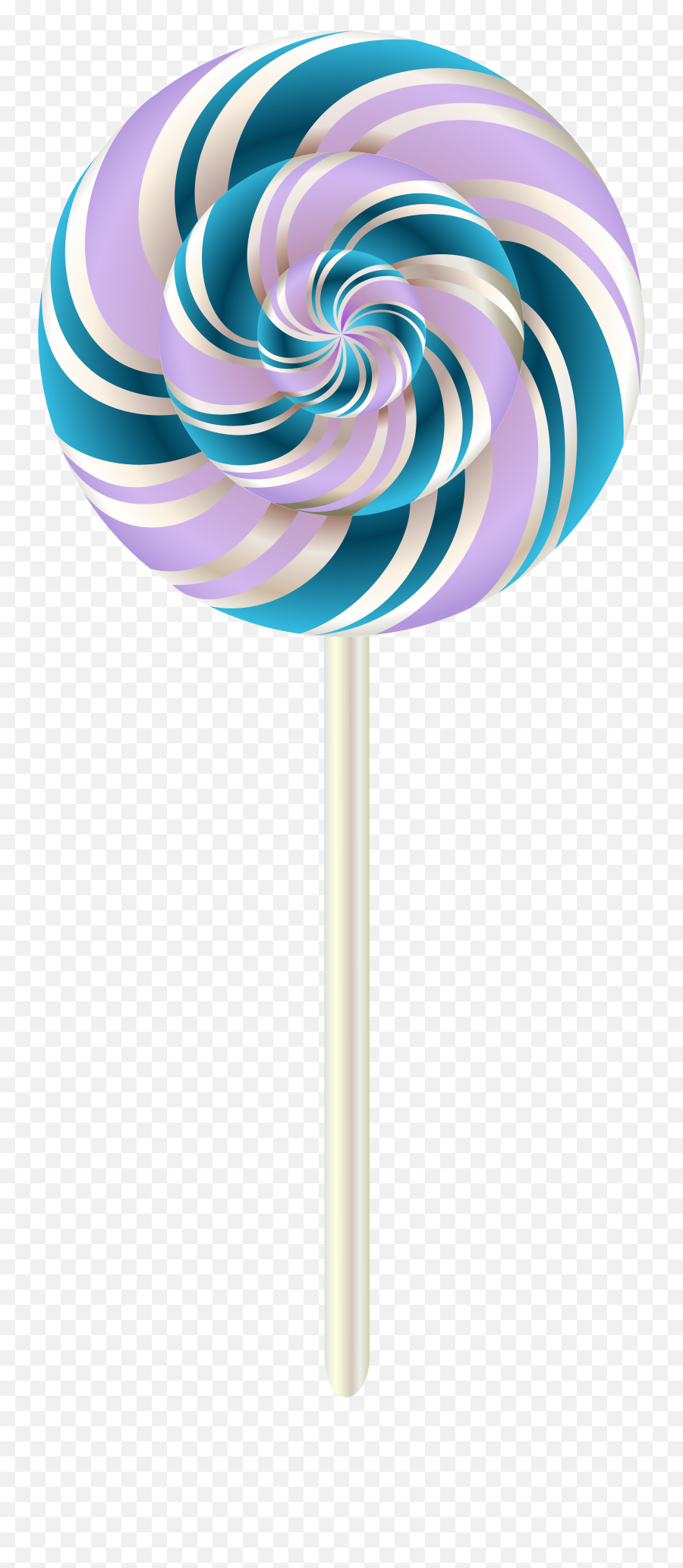 Transparent Background Swirl Lollipop Clipart - Lollipop Transparent Background Png,Swirl Clipart Transparent Background