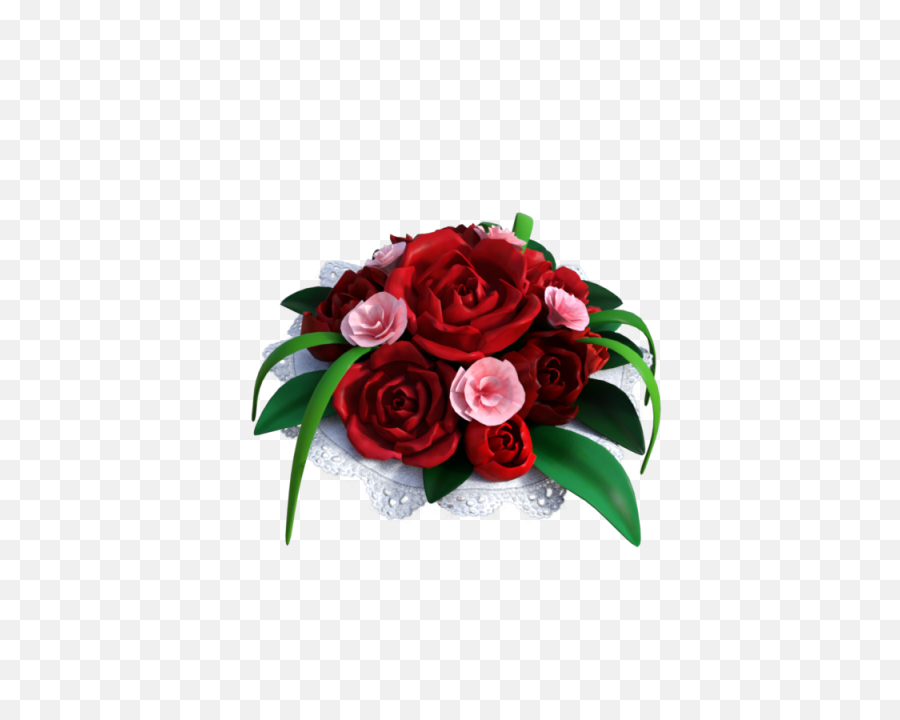 Wedding Red Rose Bouquet Flower Png - Psd Flower Bouquet,Red Rose Png