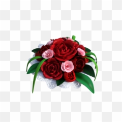 Wedding Red Rose Bouquet Flower Png - Psd Flower Bouquet,Red Rose Png