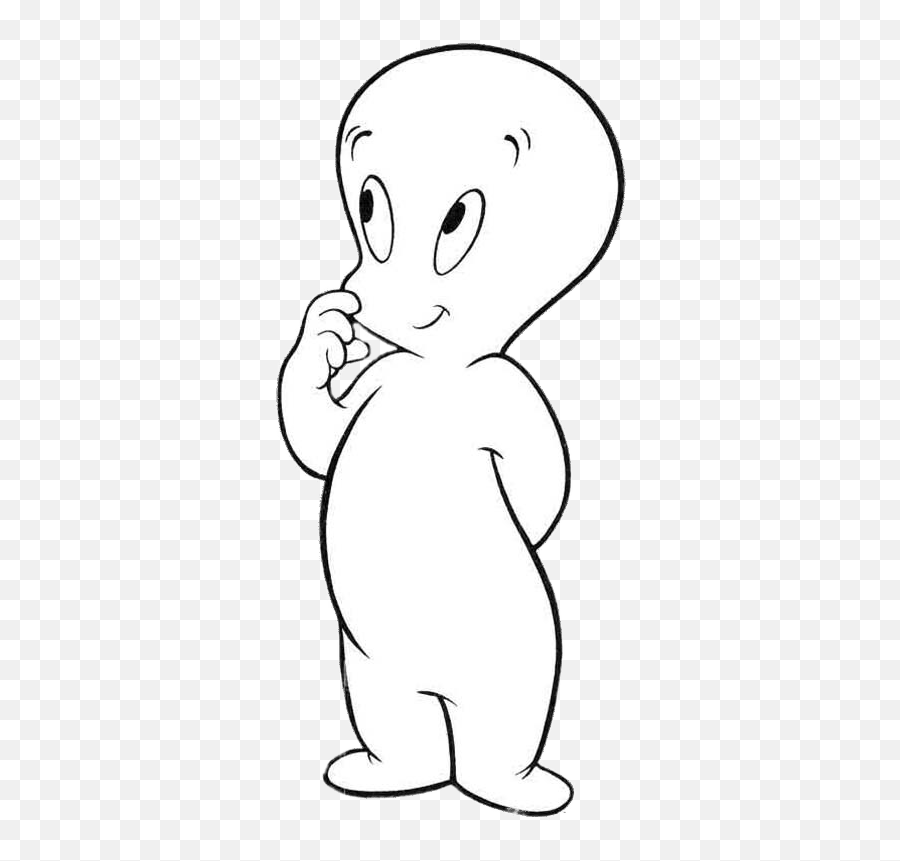 Casper The Friendly Ghost Png - Cute Casper,Ghost Png Transparent